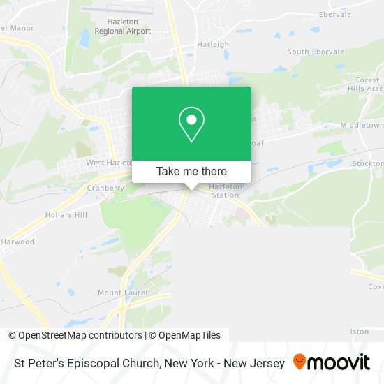 Mapa de St Peter's Episcopal Church