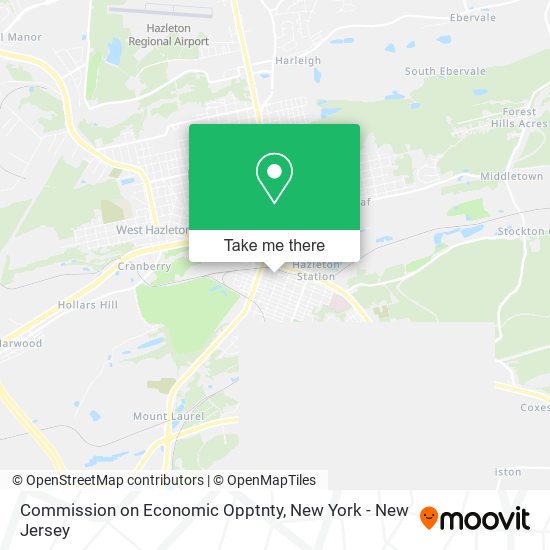 Commission on Economic Opptnty map