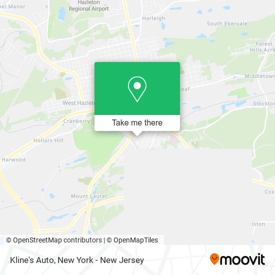 Mapa de Kline's Auto