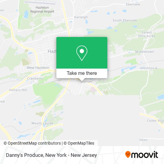 Mapa de Danny's Produce