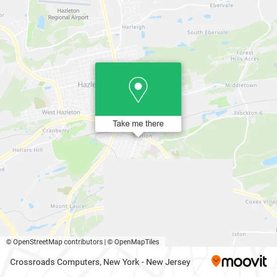 Crossroads Computers map