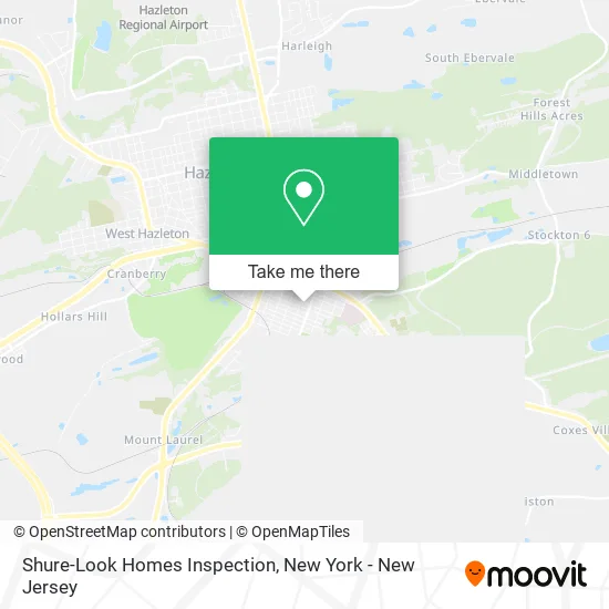 Shure-Look Homes Inspection map