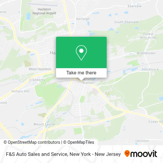 F&S Auto Sales and Service map