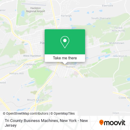 Mapa de Tri County Business Machines