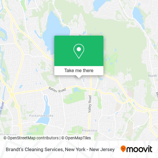 Brandt's Cleaning Services map