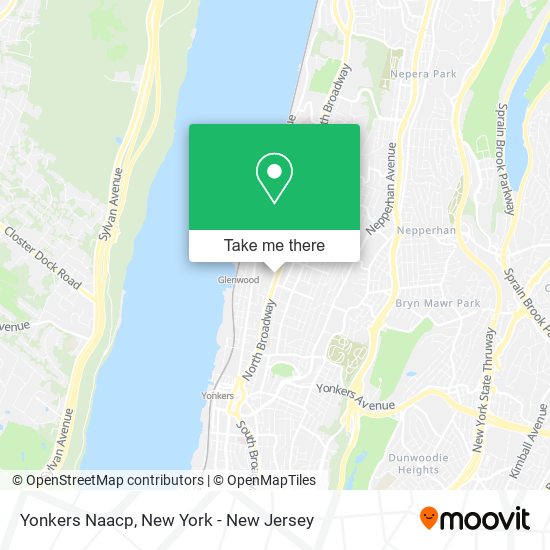 Yonkers Naacp map