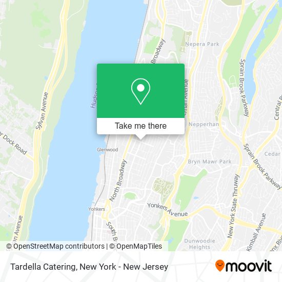 Tardella Catering map