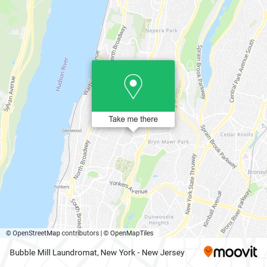 Bubble Mill Laundromat map