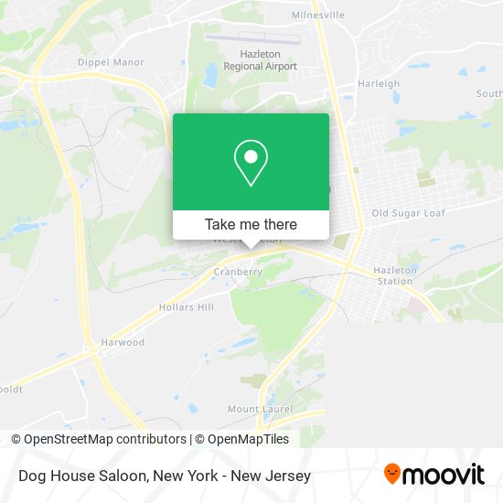 Mapa de Dog House Saloon