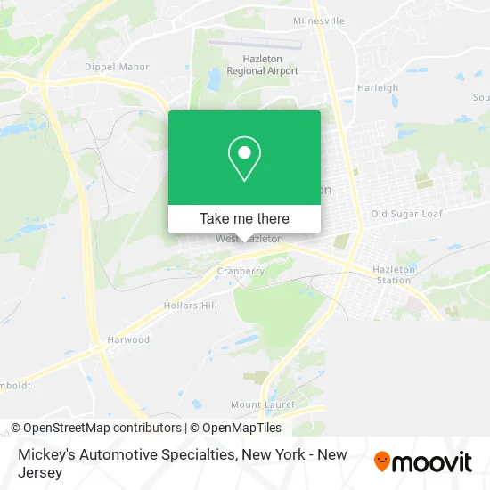 Mickey's Automotive Specialties map