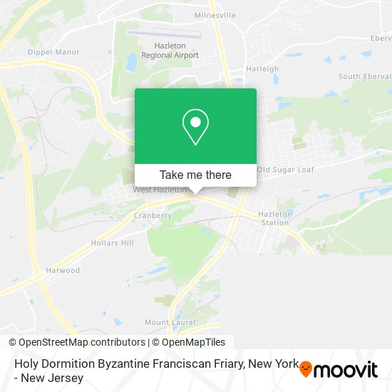 Mapa de Holy Dormition Byzantine Franciscan Friary