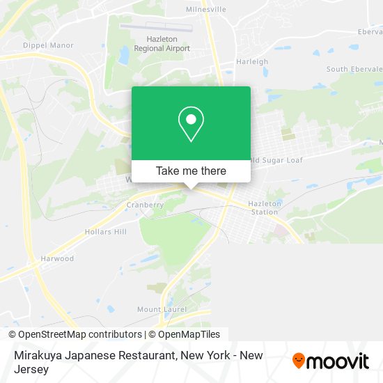 Mirakuya Japanese Restaurant map