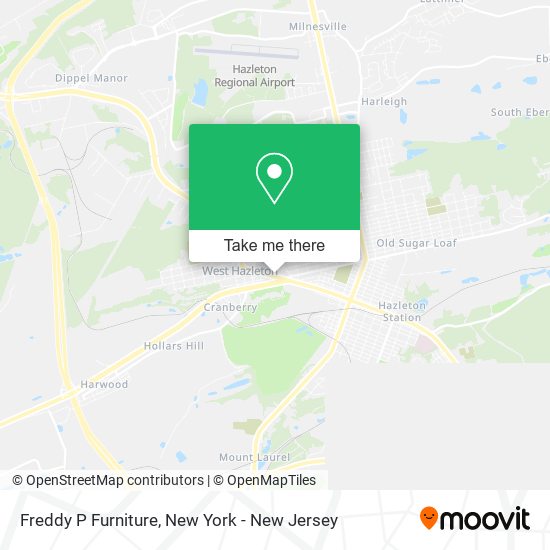 Mapa de Freddy P Furniture