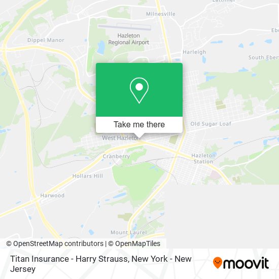 Titan Insurance - Harry Strauss map