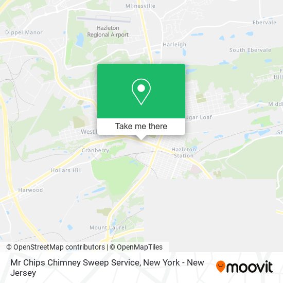 Mr Chips Chimney Sweep Service map