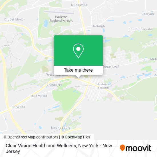 Mapa de Clear Vision Health and Wellness