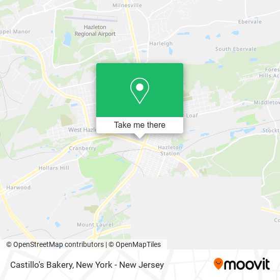 Mapa de Castillo's Bakery