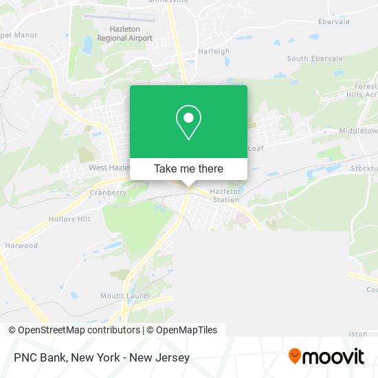 PNC Bank map