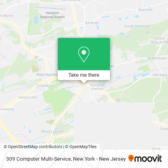 309 Computer Multi-Service map