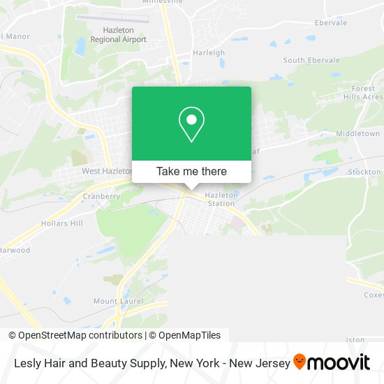 Lesly Hair and Beauty Supply map