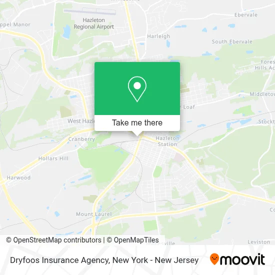Dryfoos Insurance Agency map