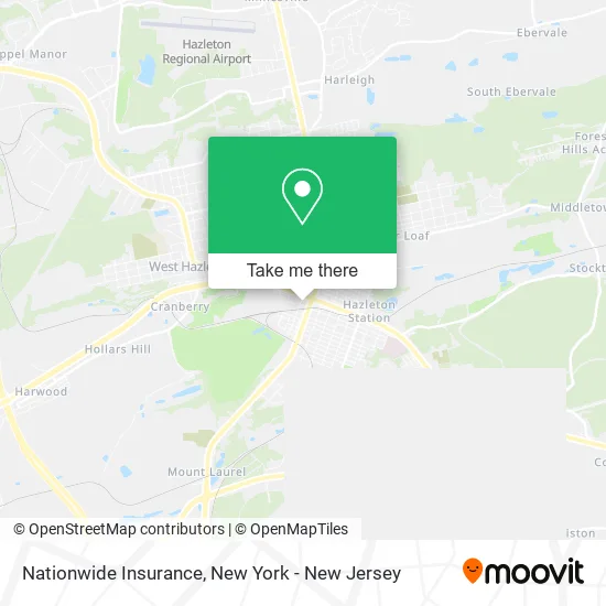 Nationwide Insurance map