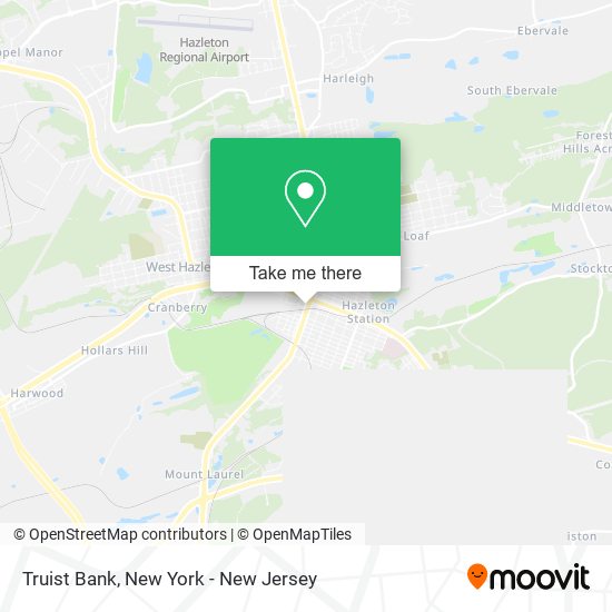 Truist Bank map