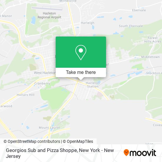 Georgios Sub and Pizza Shoppe map