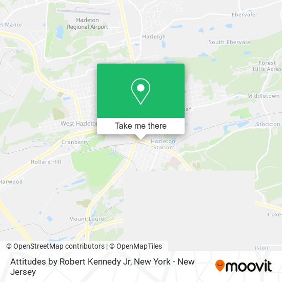Attitudes by Robert Kennedy Jr map