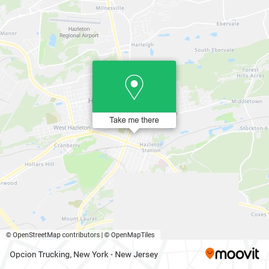 Mapa de Opcion Trucking