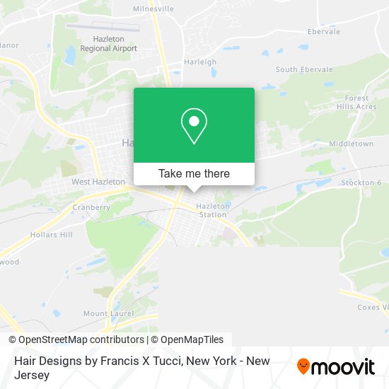 Hair Designs by Francis X Tucci map