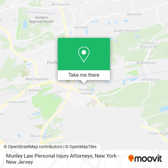 Mapa de Munley Law Personal Injury Attorneys