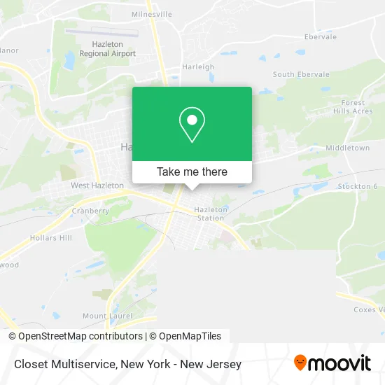 Closet Multiservice map