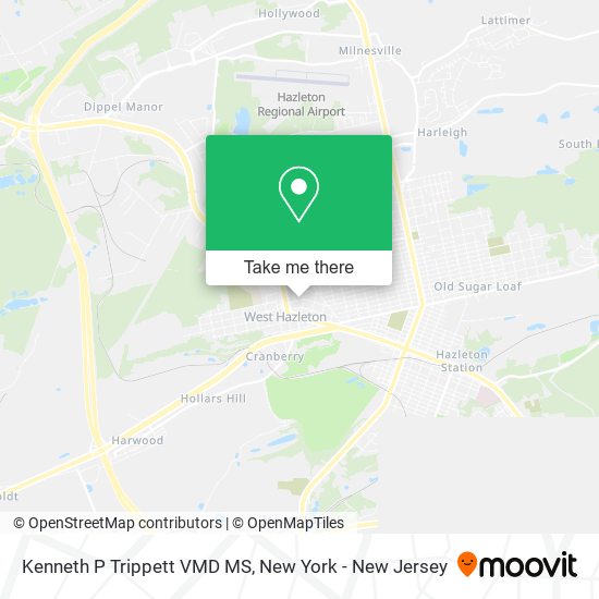 Mapa de Kenneth P Trippett VMD MS