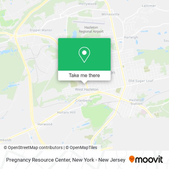 Mapa de Pregnancy Resource Center