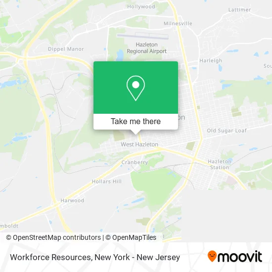 Workforce Resources map