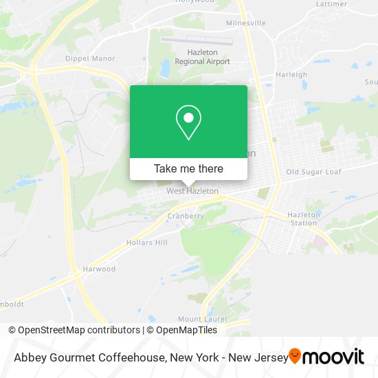 Abbey Gourmet Coffeehouse map