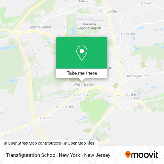 Mapa de Transfiguration School