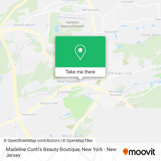 Madeline Conti's Beauty Boutique map