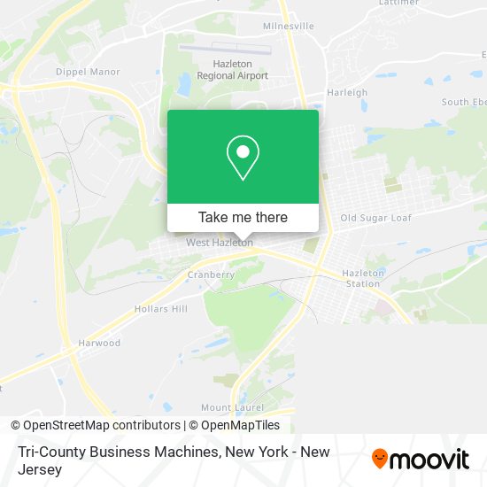 Mapa de Tri-County Business Machines