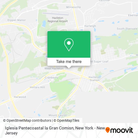 Mapa de Iglesia Pentecoastal la Gran Comisn