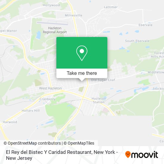 El Rey del Bistec Y Caridad Restaurant map