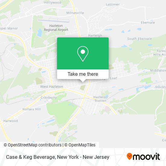 Case & Keg Beverage map