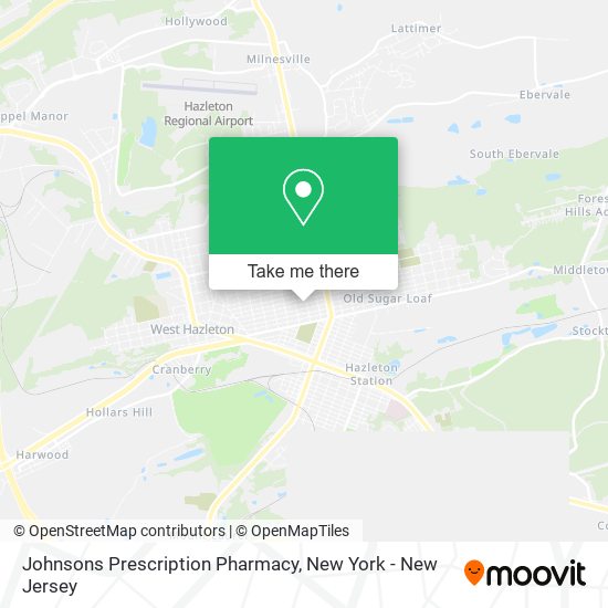 Johnsons Prescription Pharmacy map