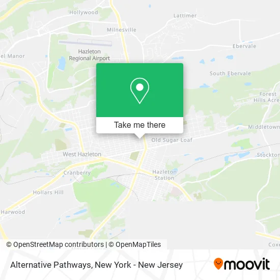 Alternative Pathways map