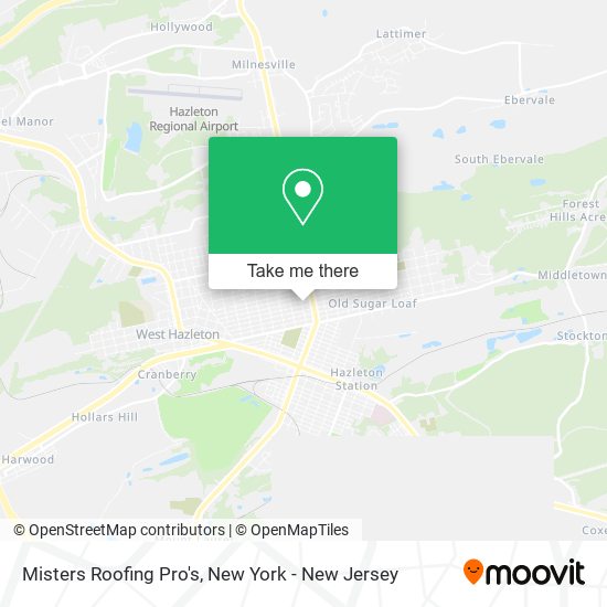 Mapa de Misters Roofing Pro's