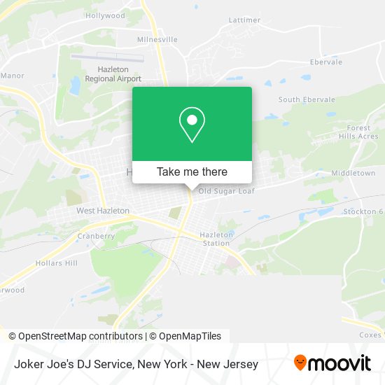 Mapa de Joker Joe's DJ Service