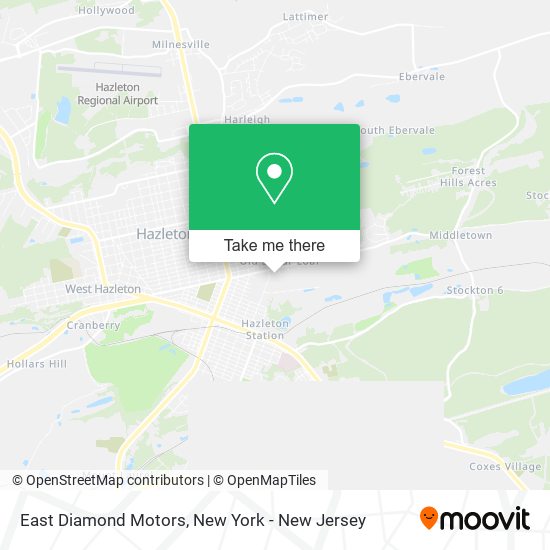 Mapa de East Diamond Motors