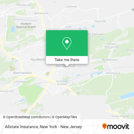 Allstate Insurance map