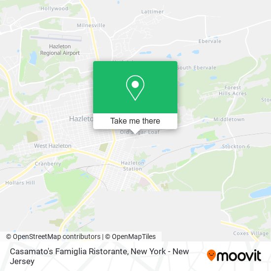 Mapa de Casamato's Famiglia Ristorante